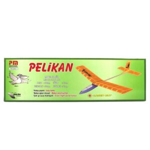 PM 2001 Pelikan - Rubber Powered Balsa Model Airplane Kit