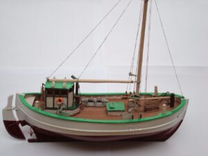 Turk Model 101 1/55 Svea Scandinavia- Fishing Boat Wooden Kit