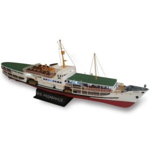 Turk Model 141 1/87 Pasabahce Ferry Boat Wooden Kit